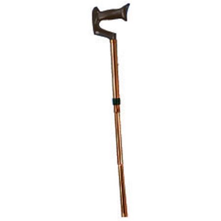 CAREX HEALTH BRANDS Carex Health Brands A74600 Folding Adjustable Bronze Cane With York Handle A74600